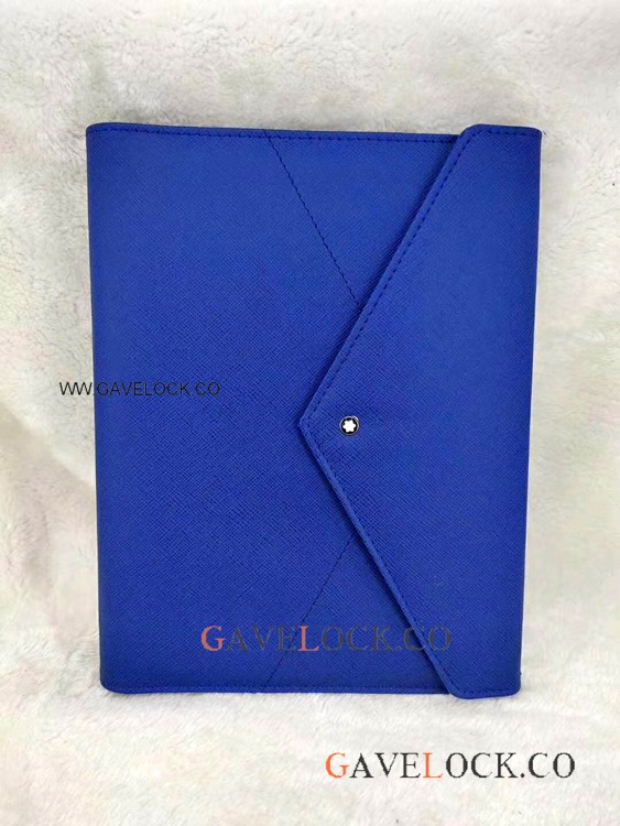 New Style Mont Blanc Blue Envelope Notebook - A5